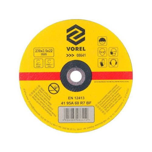 Vorel fémvágó korong 230x2,5x22 mm
