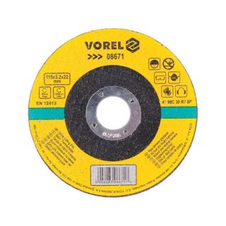Vorel kővágó korong 115x3,2x22 mm
