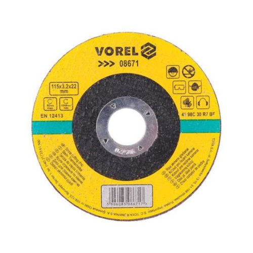 Vorel kővágó korong 115x3,2x22 mm
