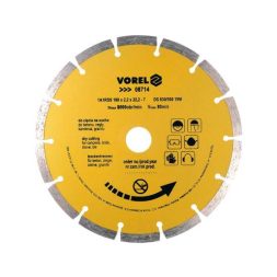 Vorel gyémántvágó korong 180 mm, szegmentelt