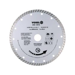 Vorel Gyémántvágó korong 180 mm, turbo