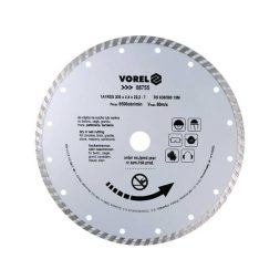 Vorel gyémántvágó korong 230 mm, turbo