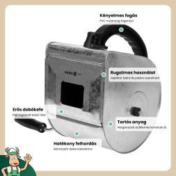 Vorel kőporszóró kézi 210x170 mm