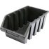 Vorel Csavartartó doboz fekete L 204x340x155mm