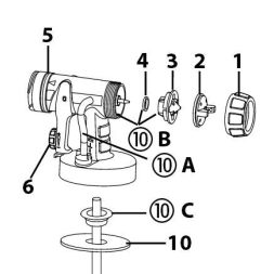 Wagner fúvókatömítés Standard HVLP