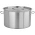 Yato Gastro Alacsony Fazék fedővel 50x30cm 58l inox