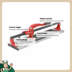 Yato csempevágó 600 mm 1 sínes