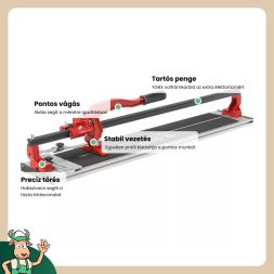 Yato csempevágó 800 mm 1 sínes