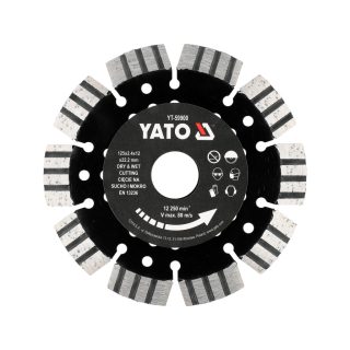 Yato gyémánt vágókorong betonhoz 125 mm
