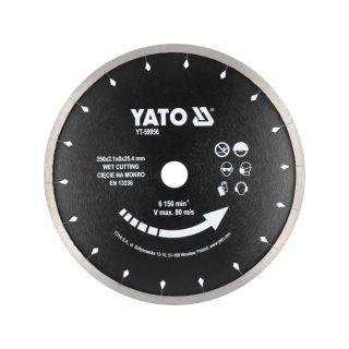 Yato kerámiavágókorong nedves 250 mm
