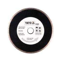 Yato gyémánt vágókorong 180 x 2,5 x 5,3 x 22,2 mm folytonos