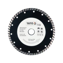 Yato gyémánt vágókorong 180 x 2,8 x 8,0 x 22,2 mm turbo