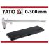 YATO Tolómérő 0-300mm/š0,02mm