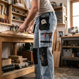 Yato munkavédelmi farmer hosszúnadrág S-es méret 17 zsebes