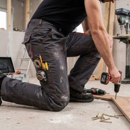 Yato munkavédelmi hosszúnadrág L-es méret 5 zsebes