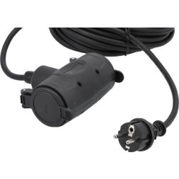 Yato hosszabbító kábel gumiszigetelt 2 dugalj 15 m 3 x 1,5 mm4