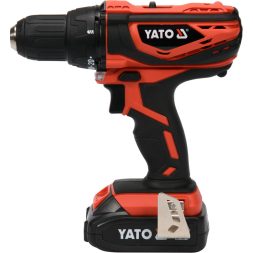 Yato akkus fúrócsavarozó 40 Nm 18 V Li-Ion (1 x 2,0 Ah akku + töltő)