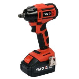Yato akkus ütvecsavarozó szénkefe nélküli 250Nm 18 V Li-ion (1 x 3,0 Ah akku + töltő)