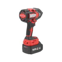 Yato akkus ütvecsavarozó 1/2" 1200 Nm szénkefe nélküli 18 V (1 x 4,0 Ah akku + töltő)