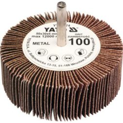 Yato csapos lamellás csiszolókorong 80 x 30 x 6 mm / P40