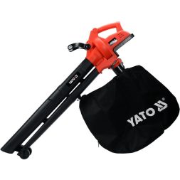 Yato akkus lombszívó, lombfúvó 45 liter 2 x 18 V Li-Ion (akku + töltő nélkül)