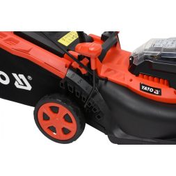 Yato akkus fűnyíró 340 mm 2 x 18 V (akku + töltő nélkül)