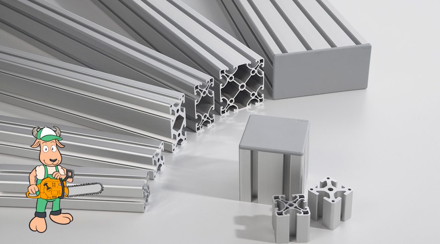 Alu profil csatlakoztatása és vágása