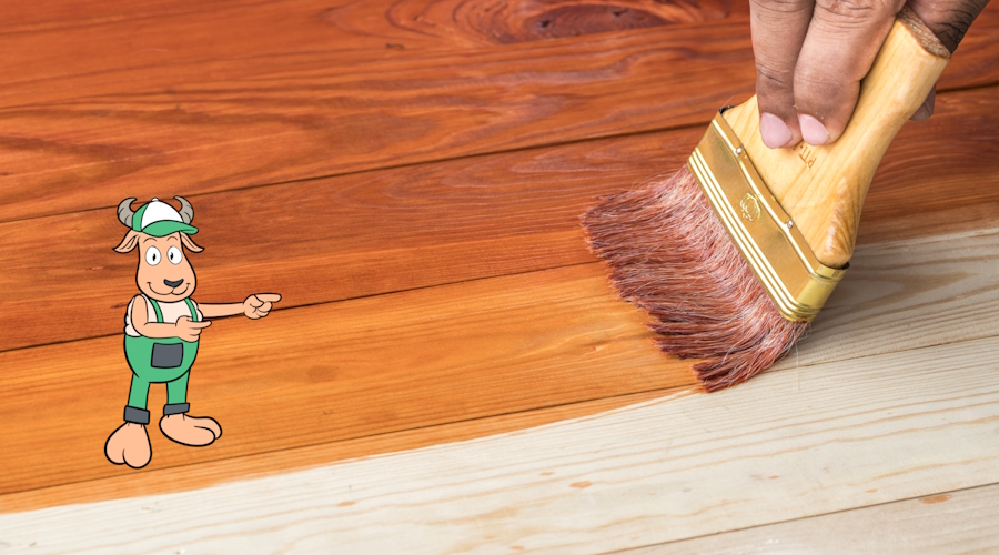 Barkácsléc festése és lakkozása