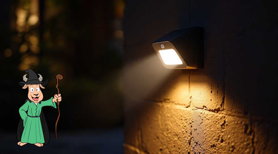 Mozgásérzékelő reflektor beállítása